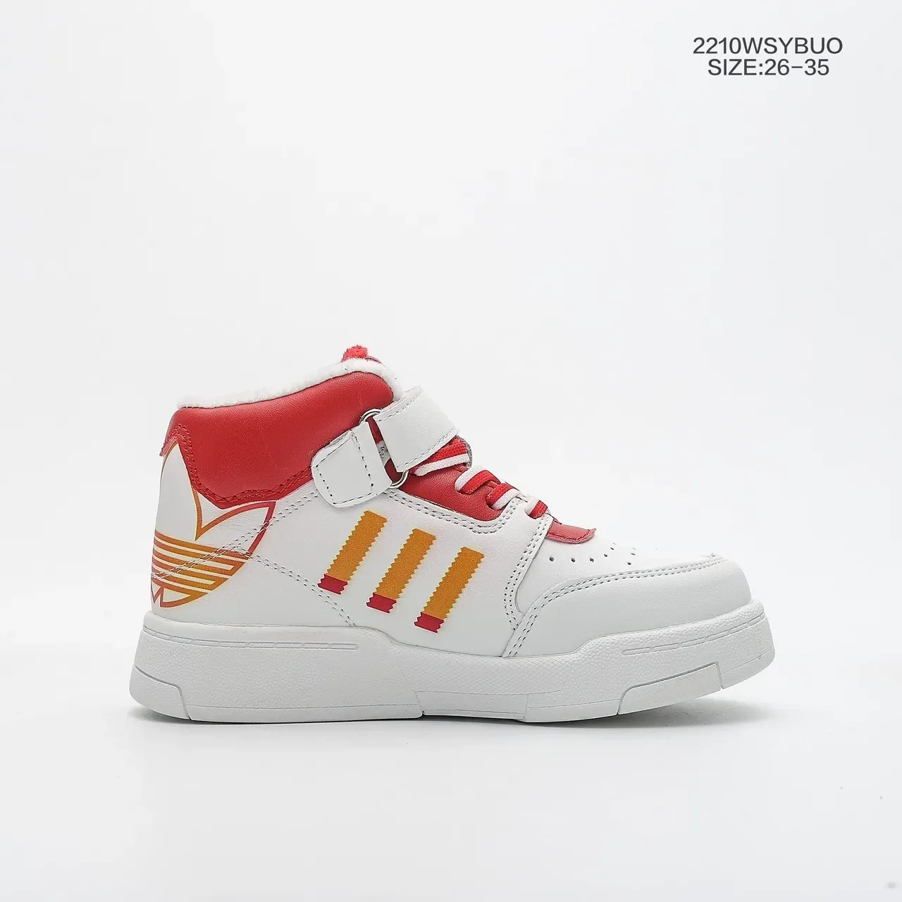 Adidas Enfants Chaussures Hautes à Strap Velcro Lifestyle 8