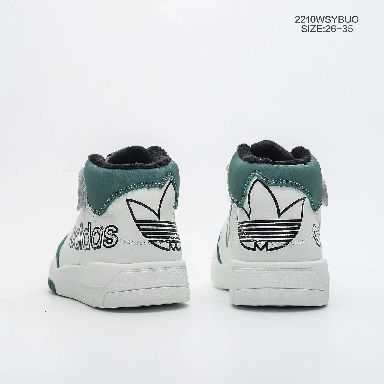Adidas Enfants Chaussures Hautes à Strap Velcro Lifestyle 19