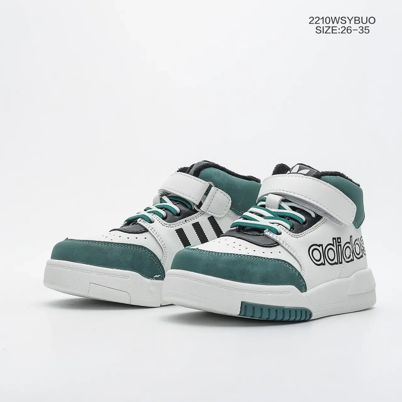 Adidas Enfants Chaussures Hautes à Strap Velcro Lifestyle 20