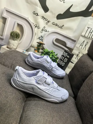 Adidas Laceless Strap Sneaker White Lifestyle Sneakers 9