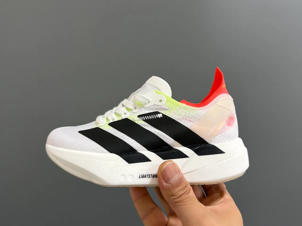 Adidas Lightstrike Pro Silver Red tênis de corrida 5