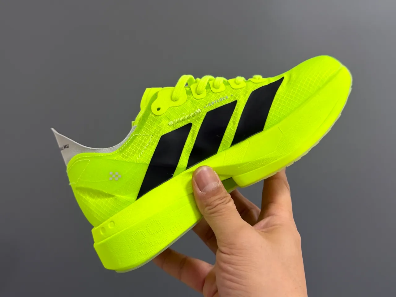 Adidas Lightstrike Pro Silver Red tênis de corrida 17