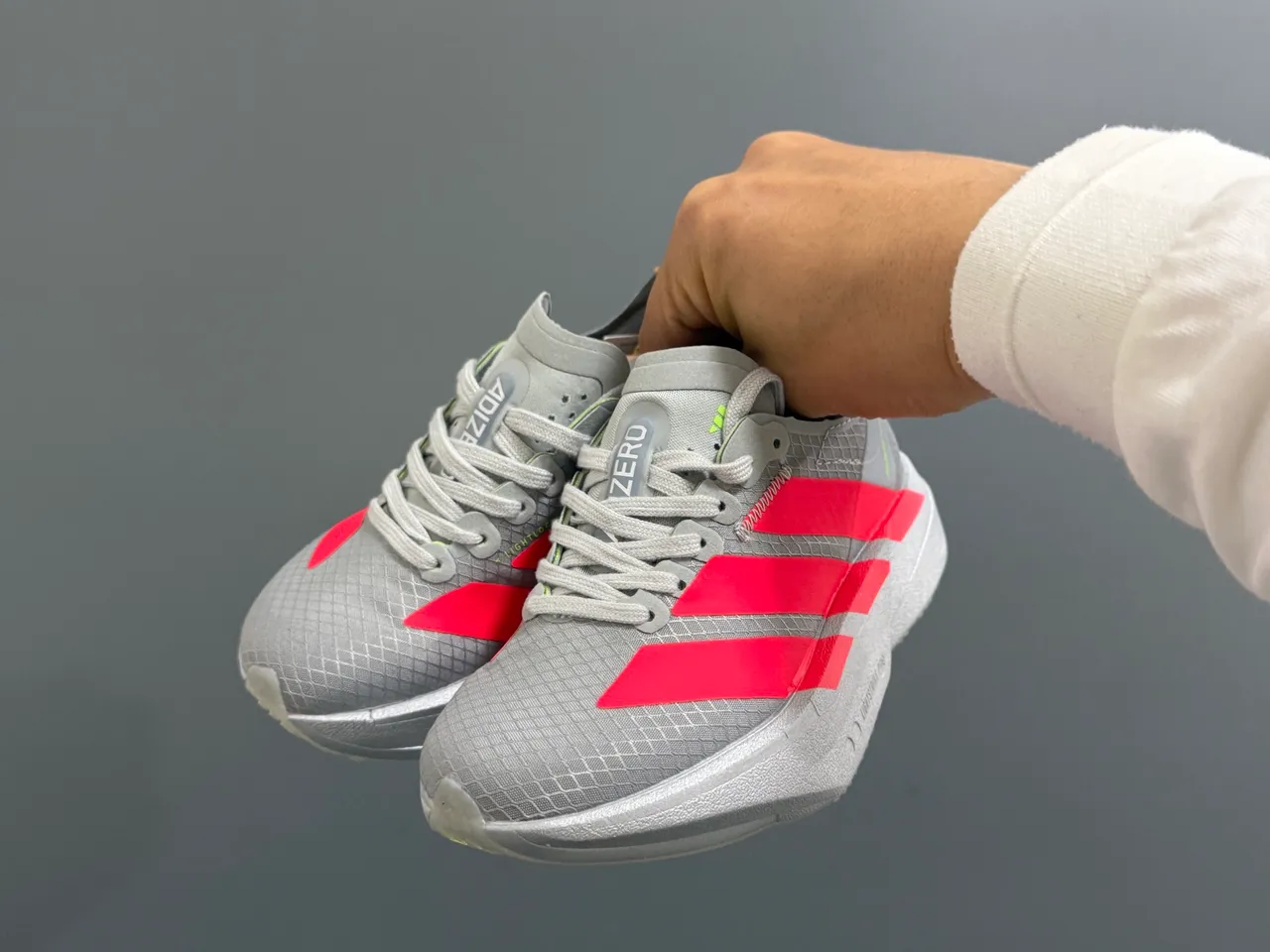 Adidas Lightstrike Pro Silver Red tênis de corrida 22