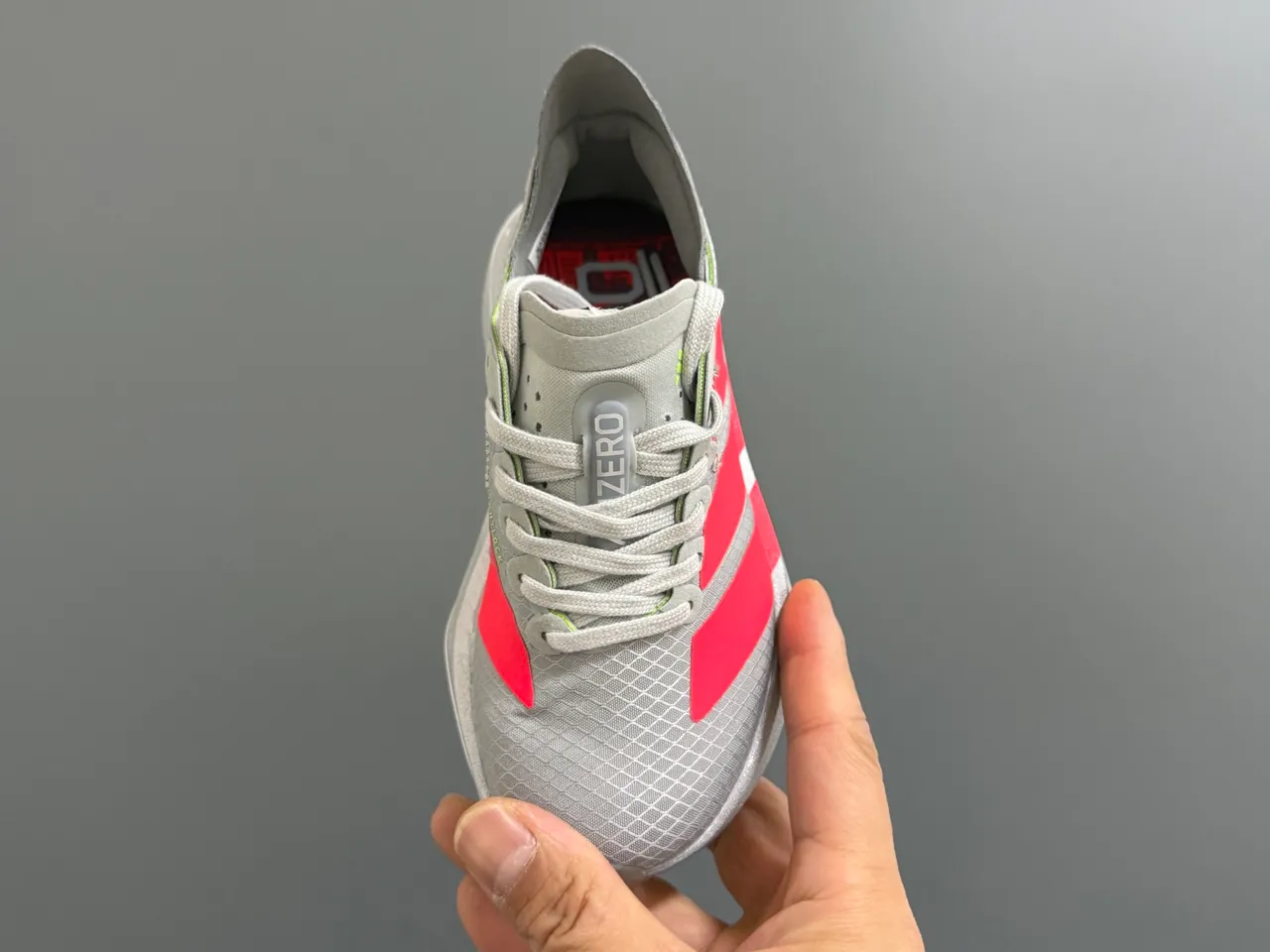 Adidas Lightstrike Pro Silver Red tênis de corrida 24