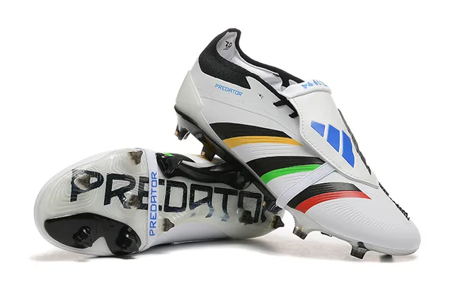 Adidas Predator Multicolor Stripe Firm-Ground Sapatos de futebol para gramado firme 6