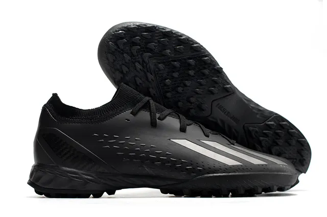 Adidas Predator Orange Black Sock-Fit Knit Collar Asymmetric Lacing Turf Soccer Shoes 7