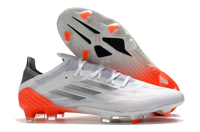 Adidas Red Gold Sapatos de futebol com upper sintético de corte baixo, jaula metálica e sola para gramado firme 10