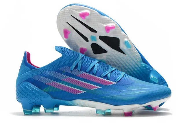 Adidas Red Gold Sapatos de futebol com upper sintético de corte baixo, jaula metálica e sola para gramado firme 12