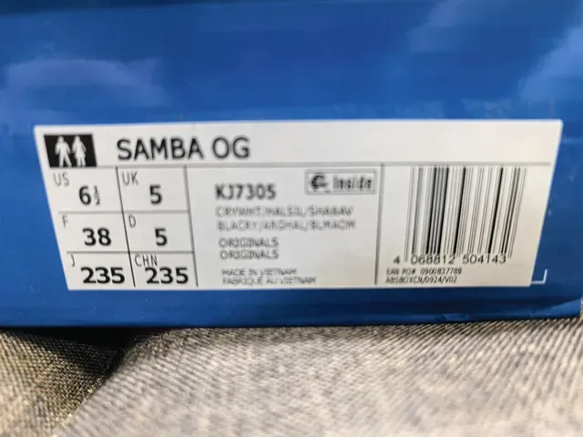 Adidas Samba Tênis Lifestyle Cinza Claro e Marinho 2