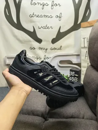 Adidas Samba OG All-Black Lifestyle Sneakers 5