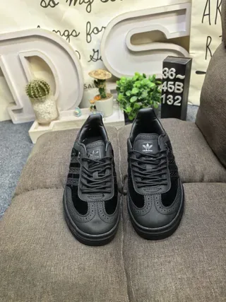 Adidas Samba OG All-Black Lifestyle Sneakers 10