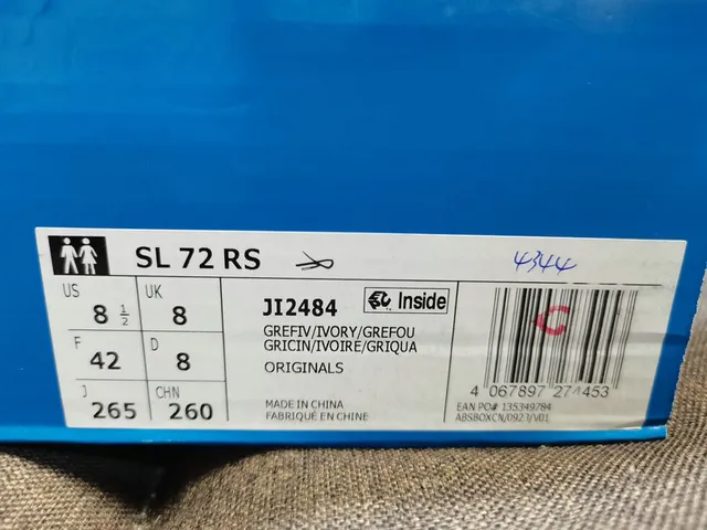Adidas SL 72 Gris Blanco Turquesa Retro Lifestyle Sneakers 2