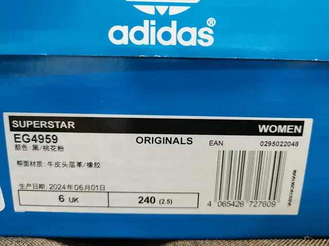 Adidas Superstar Chaussures Lifestyle Noir et Rose Sourire 2