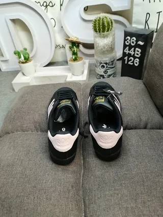 Adidas Superstar Chaussures Lifestyle Noir et Rose Sourire 8