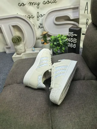 Adidas Superstar sneakers lifestyle matelassées Off-White 6