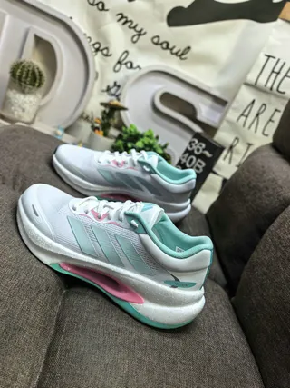 Adidas Ultraboost White Mint Pink Lifestyle Sneakers 7