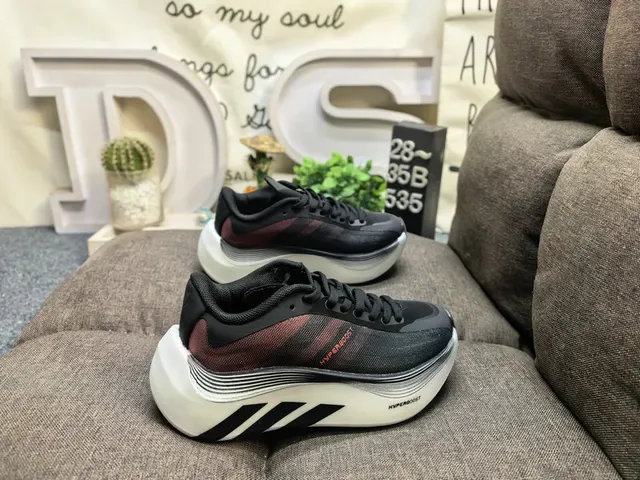 Adidas Blanco Gris Media Suela Esculpida Malla-Sintético Híbrido Superior Sneakers Estilo de Vida 11
