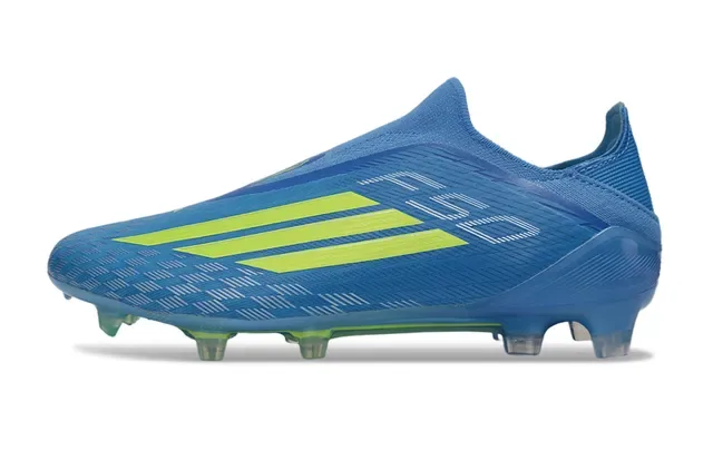 Adidas X Speedflow Azul e Amarelo Neón Chuteiras para solo firme 7