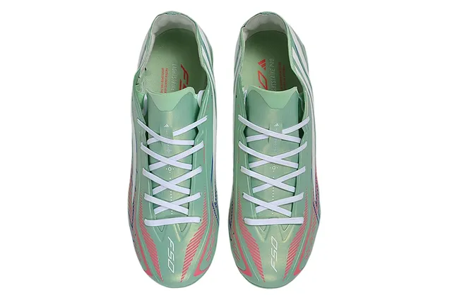 Adidas X Speedflow Iridescent Translucent Green Firm-Ground Soccer Shoes 2