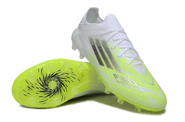 Adidas X Speedflow White Neon Yellow Firm-Ground Soccer Shoes 4
