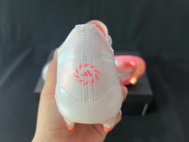 Adidas X Speedportal Gradiente Rosa Branco Superfície firme Sapatos de futebol 3