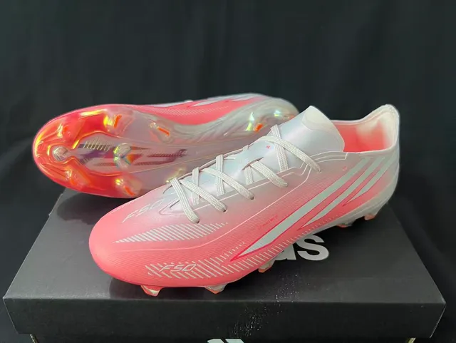 Adidas X Speedportal Gradiente Rosa Branco Superfície firme Sapatos de futebol 8