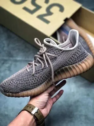Adidas Yeezy Boost 350 Beige Blue Gray Lifestyle Sneakers 3