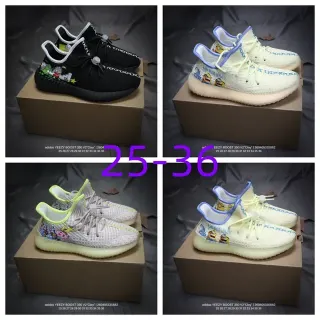 أديداس ييزي Boost 350 V2 أحذية رياضية أسود للأسلوب الحياة