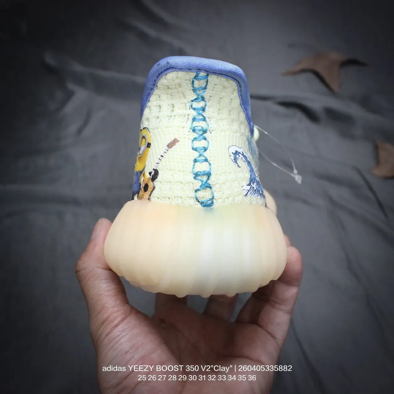 أديداس ييزي Boost 350 V2 أحذية رياضية أسود للأسلوب الحياة 14