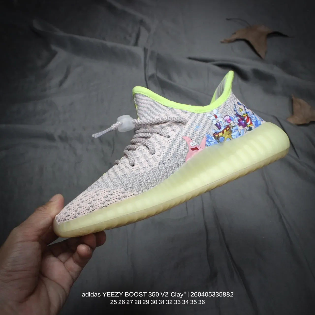 أديداس ييزي Boost 350 V2 أحذية رياضية أسود للأسلوب الحياة 22