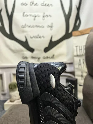 Adidas पीला नीला छिद्रित मेश ऊपरी तीन पट्टियाँ सिंथेटिक ओवरले रनिंग जूते 13