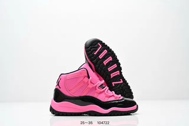 Air Jordan 11 काले पेटेंट लेदर गम बास्केटबॉल जूते 20