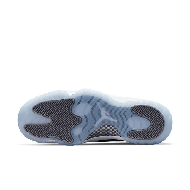 Tênis de basquete em couro envernizado Air Jordan 11 Cool Gray 6