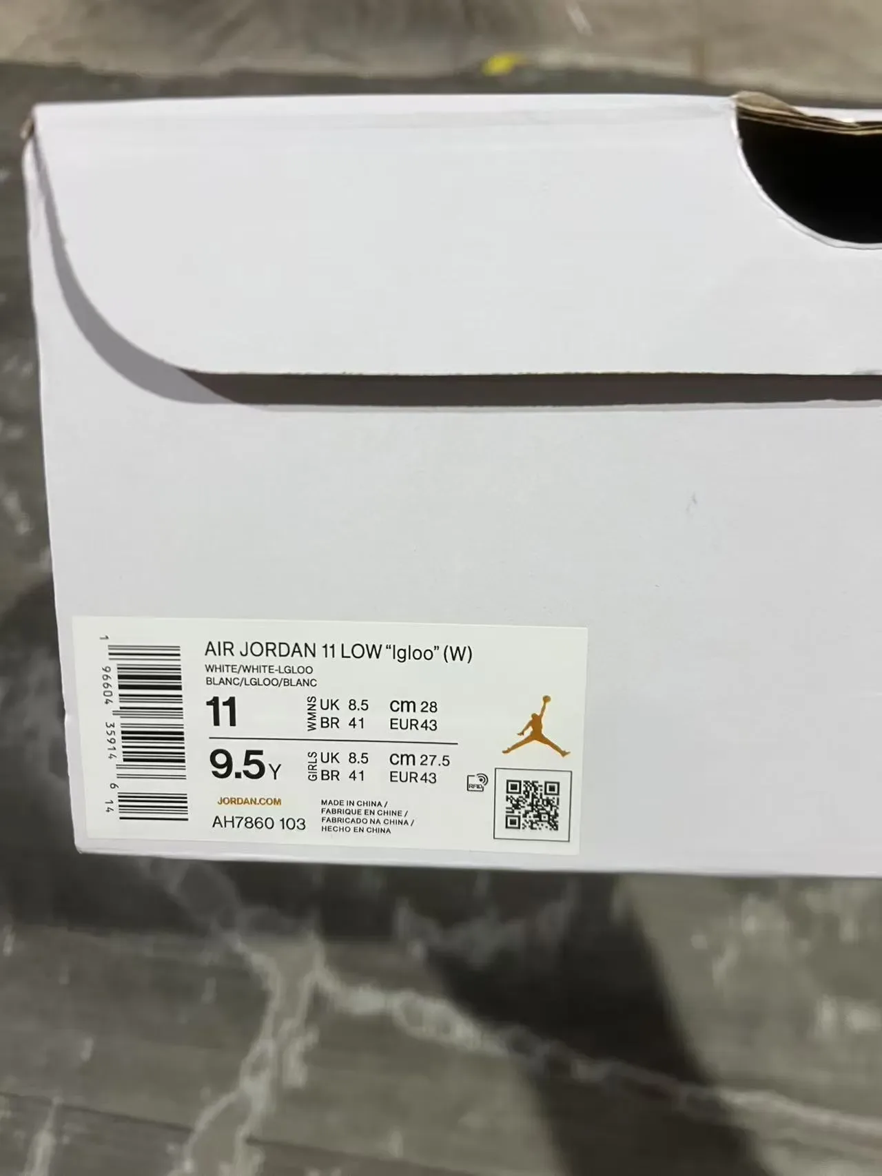 Air Jordan 11 Verde Menta Couro Patentado Tênis de Basquete 10