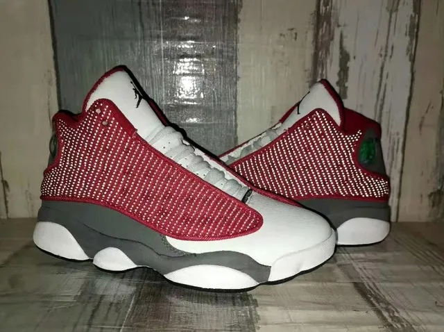 Air Jordan 13 红白黑篮球鞋 5