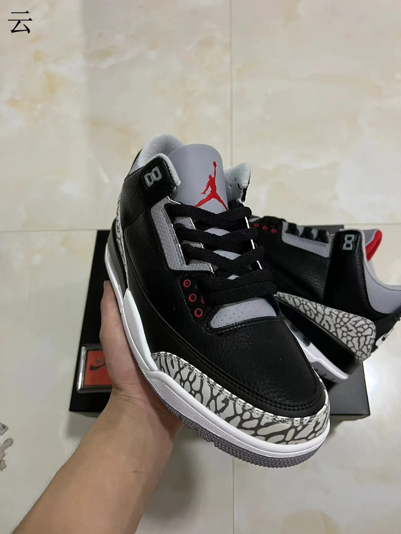 Air Jordan 3 Black Elephant 篮球鞋 2