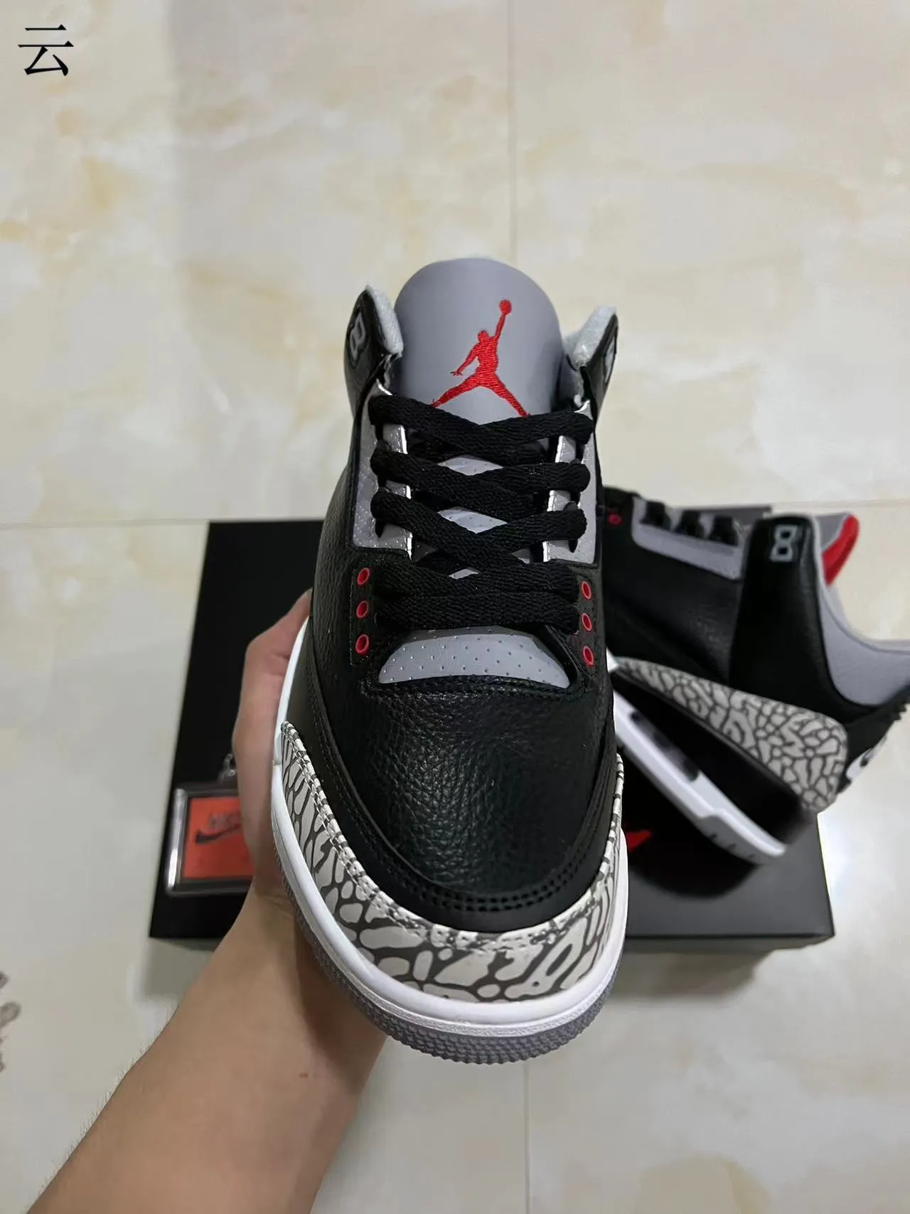 Air Jordan 3 Black Elephant 篮球鞋 3