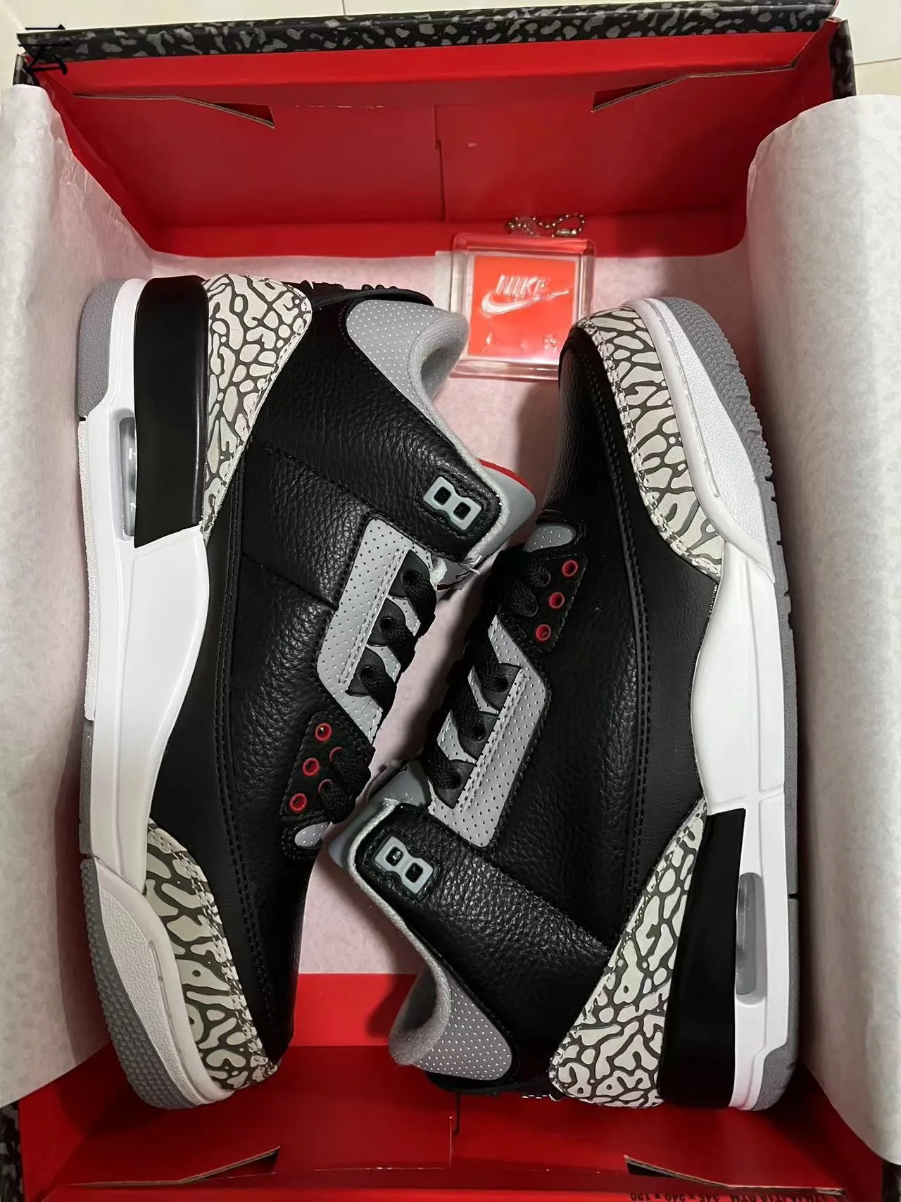 Air Jordan 3 Black Elephant 篮球鞋 9