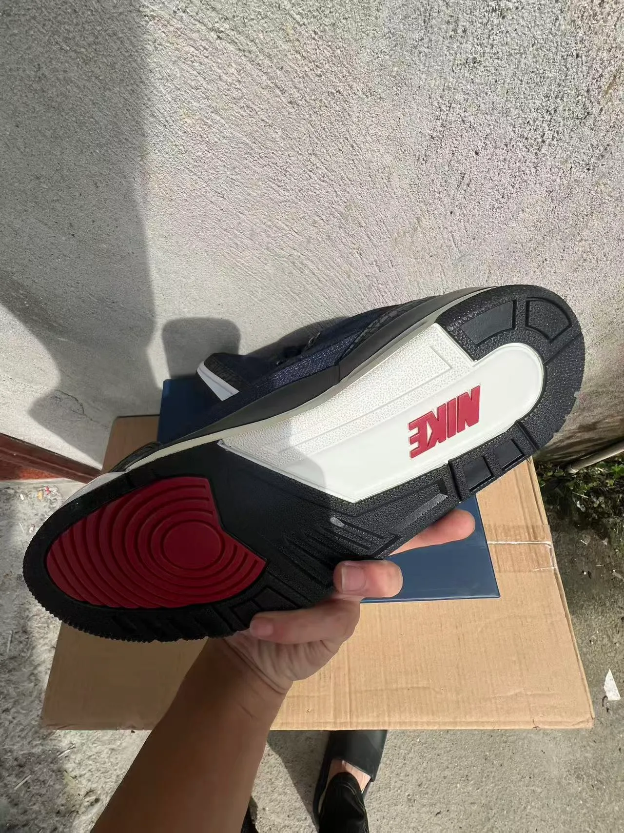 Zapatillas de baloncesto Air Jordan 3 Denim con estampado de elefante 5