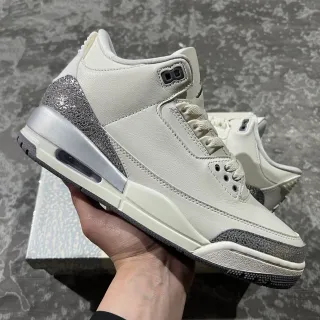 Air Jordan 3 Off-White एलिफेंट प्रिंट बास्केटबॉल जूते
