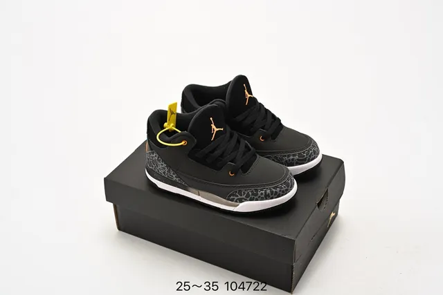 Zapatillas de baloncesto Air Jordan 3 Off-White gris con estampado de elefante 6