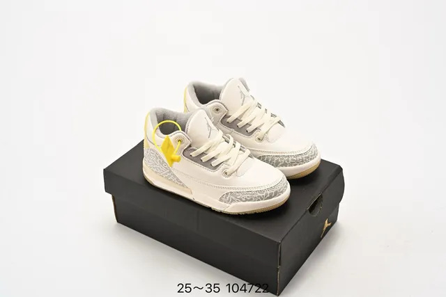 Zapatillas de baloncesto Air Jordan 3 Off-White gris con estampado de elefante 11