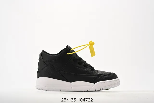 Zapatillas de baloncesto Air Jordan 3 Off-White gris con estampado de elefante 23