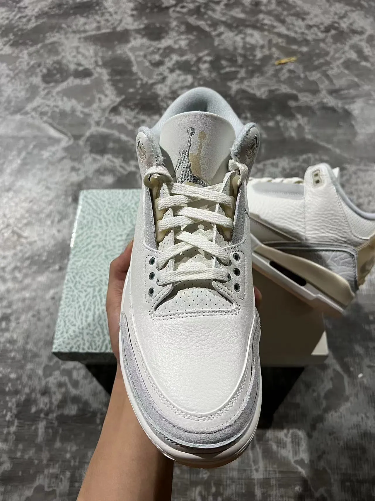 Air Jordan 3 白象印花篮球鞋 3