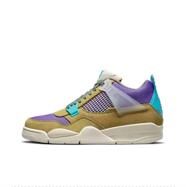 حذاء كرة السلة Air Jordan 4 باللون الأسود 5