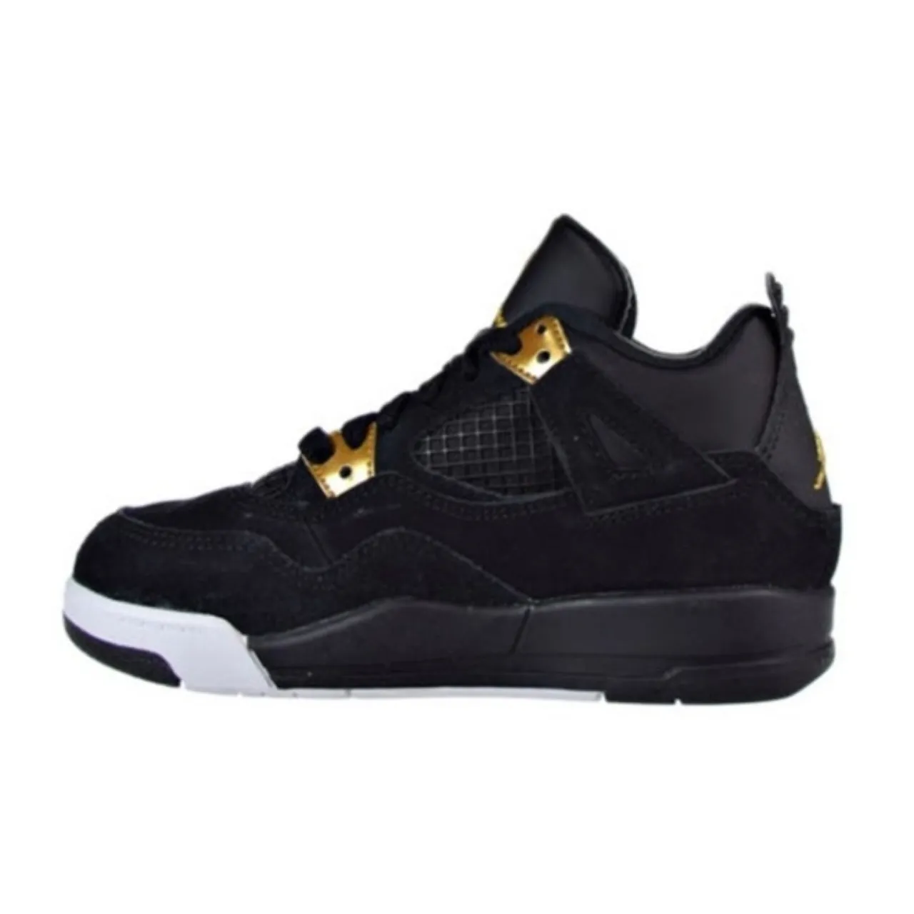 حذاء كرة السلة Air Jordan 4 باللون الأسود 8