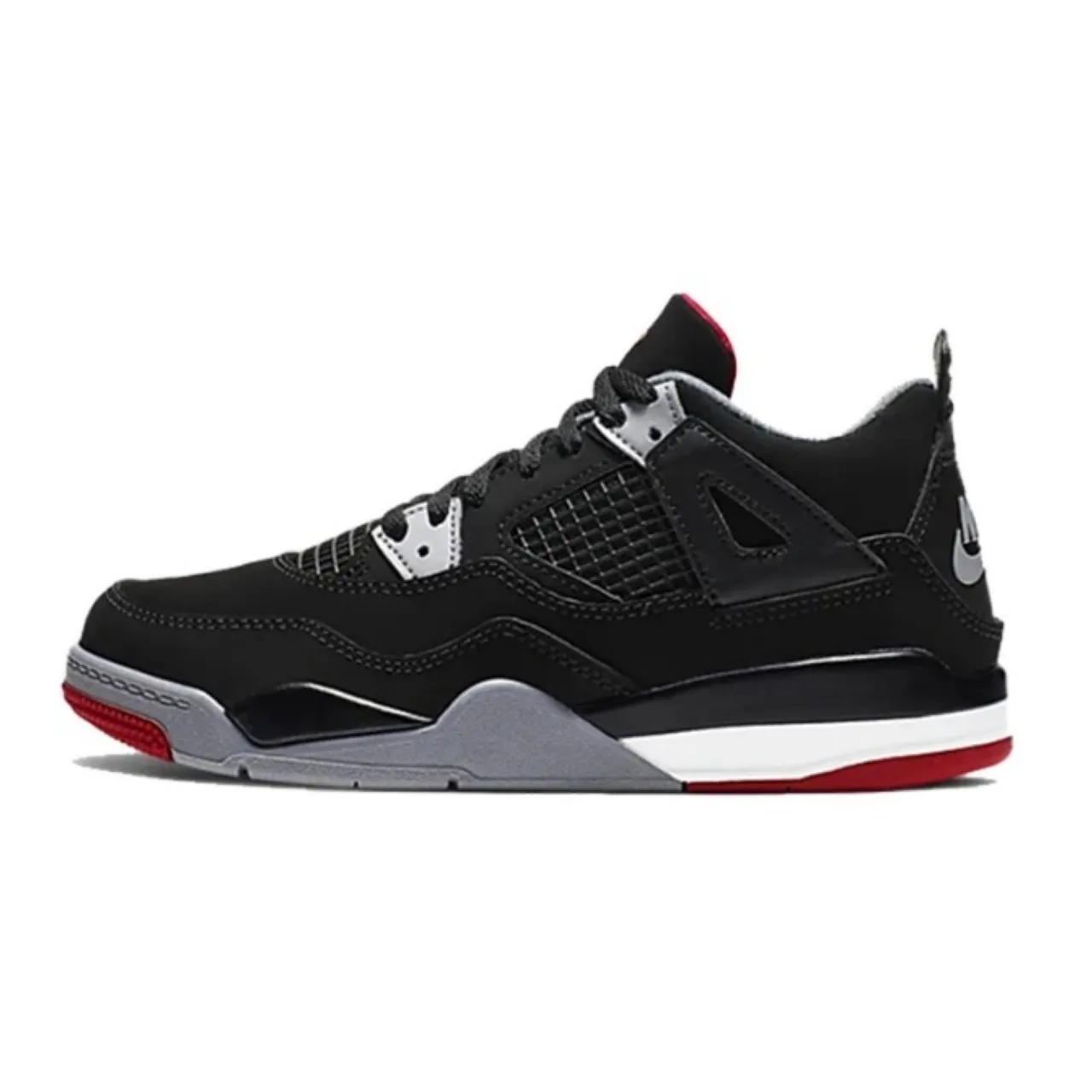 حذاء كرة السلة Air Jordan 4 باللون الأسود 11
