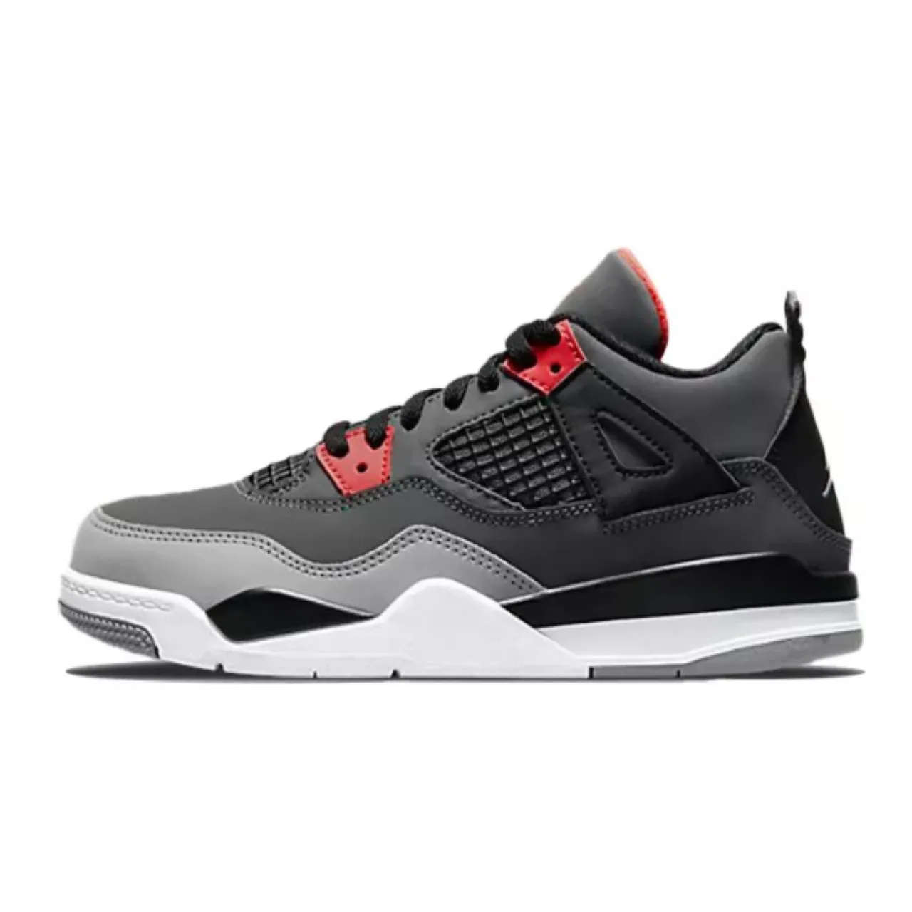 حذاء كرة السلة Air Jordan 4 باللون الأسود 16