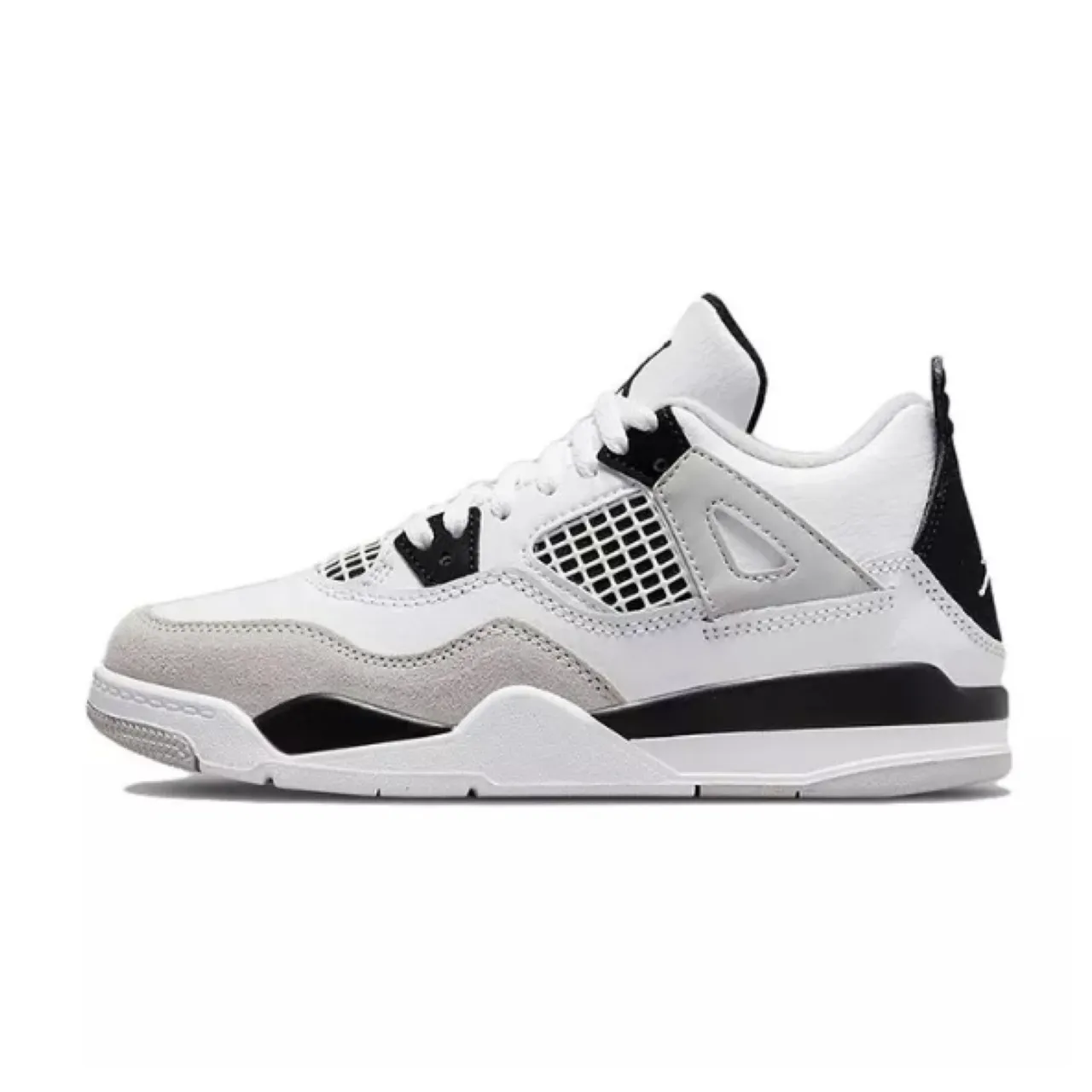 حذاء كرة السلة Air Jordan 4 باللون الأسود 18