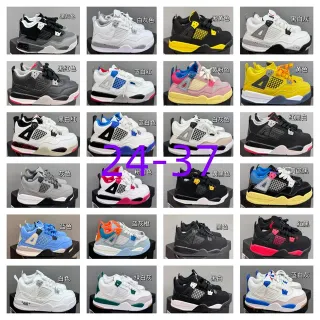 Tênis de basquete Air Jordan 4 preto e cinza